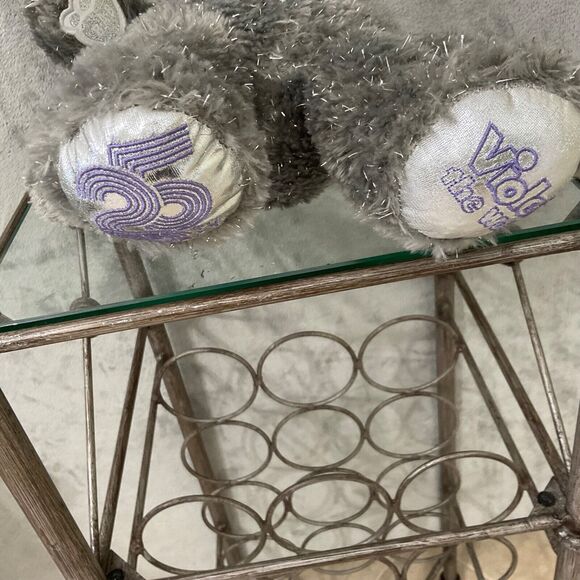 Build A Bear Violet BAB The Wolf 25th Birthday Exclusive +- 16" Great Wolf Lodge - Picture 5 of 13